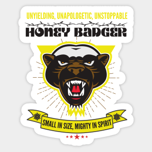 Honey Badger Sticker